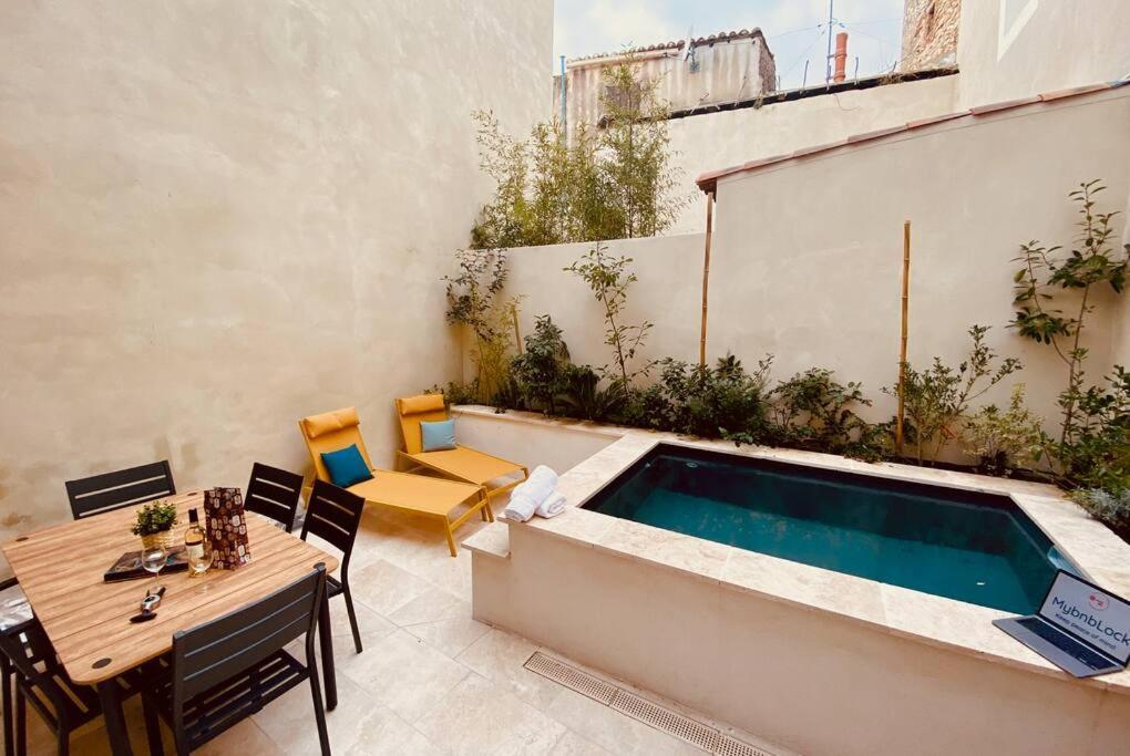 Terra Nostra - Townhouse - Swimming Pool Villa Nîmes Exteriör bild
